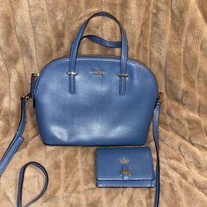 Blue Kate Spade Purse